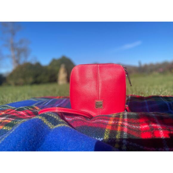 Dooney & Bourke Red Trixie Dome Crossbody Bag - Picture 4 of 8